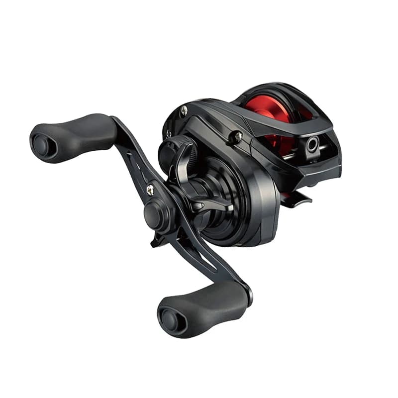 Moulinet baitcast Daiwa PR100H pour pêche en mer, ratio 7.3:1, 5kg de frein, 3+1 roulements