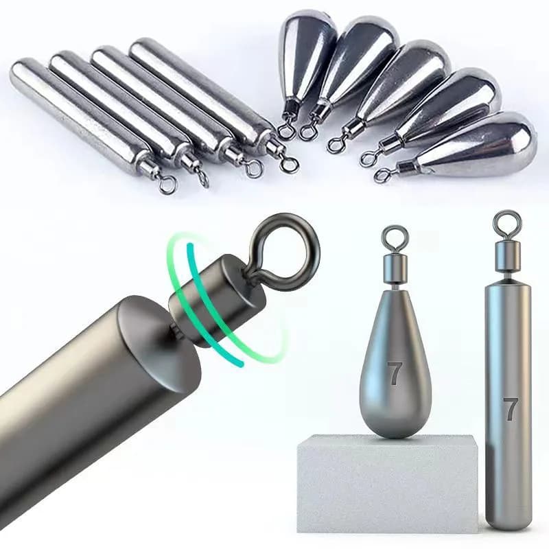 Moule à plombs tungstène cylindre Drop Shot 1.8g 3.5g 5.3g 7g 10.5g pour pêche leurres et montages