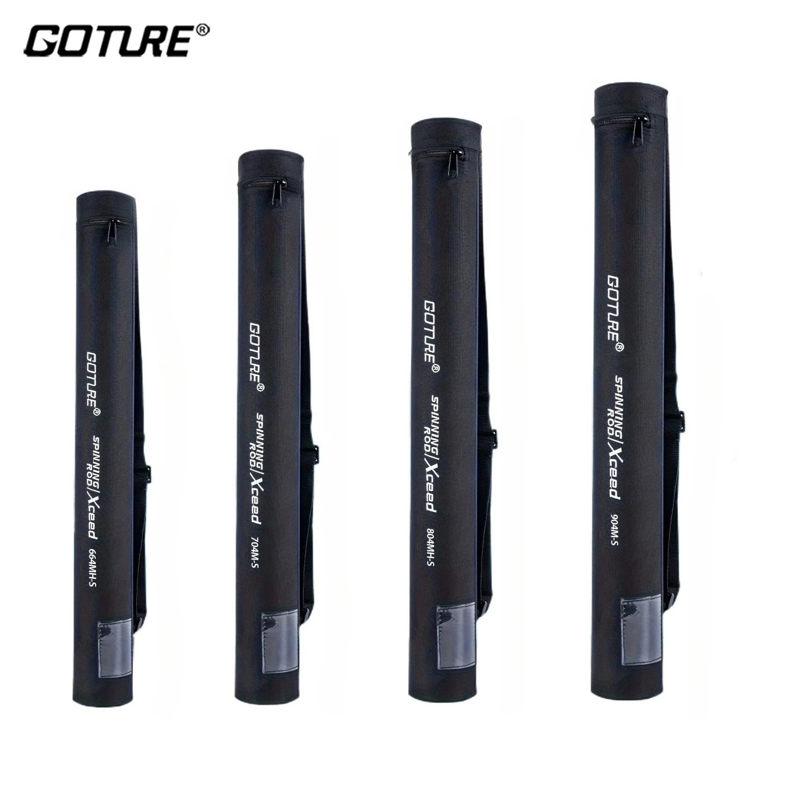 Tube de protection pour canne à pêche portable Goture, résistant aux chocs, sac de voyage pêche
