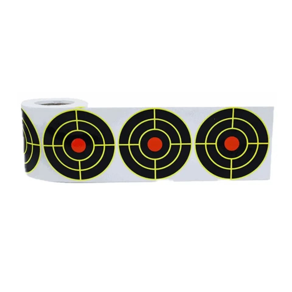 Autocollants cible de tir 200 pièces réactifs - Accessoire pêche et chasse entraînement pratique