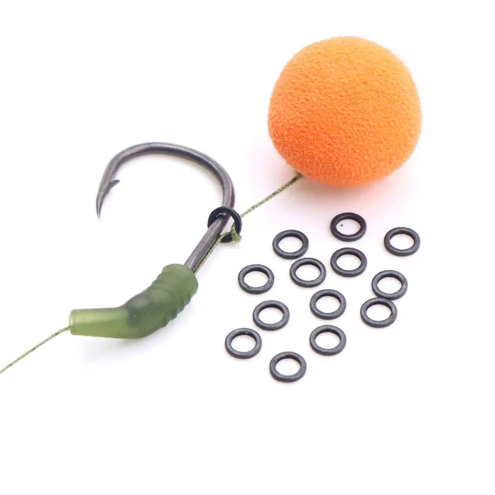 50 Pièces Swivels Ronds pour Pêche à la Carpe - Accessoires Montage Hair Rig Chod Pop up Boilie