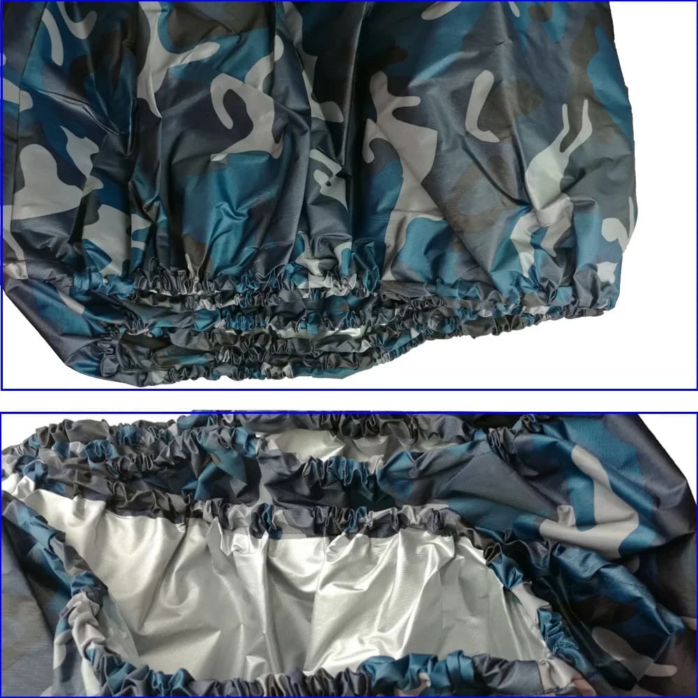Housse de protection anti-UV pour kayak - Bâche étanche de transport et stockage pour bateau de pêche