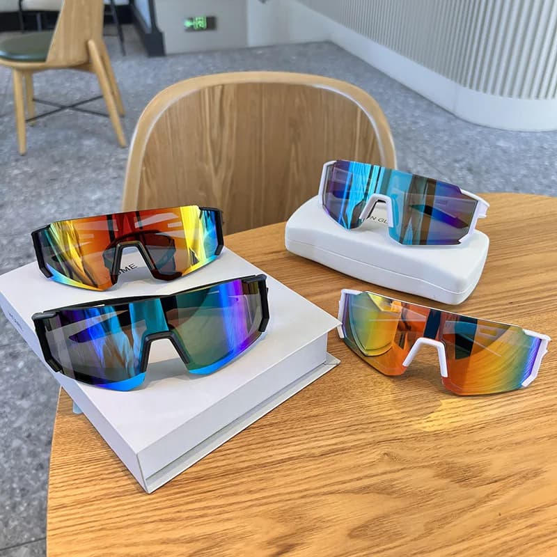 Lunettes cyclisme anti-lumière homme femme UV400 protection sable randonnée sport pêche