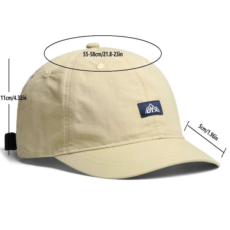Casquette pêche séchage rapide été mesh respirant protection solaire sport outdoor