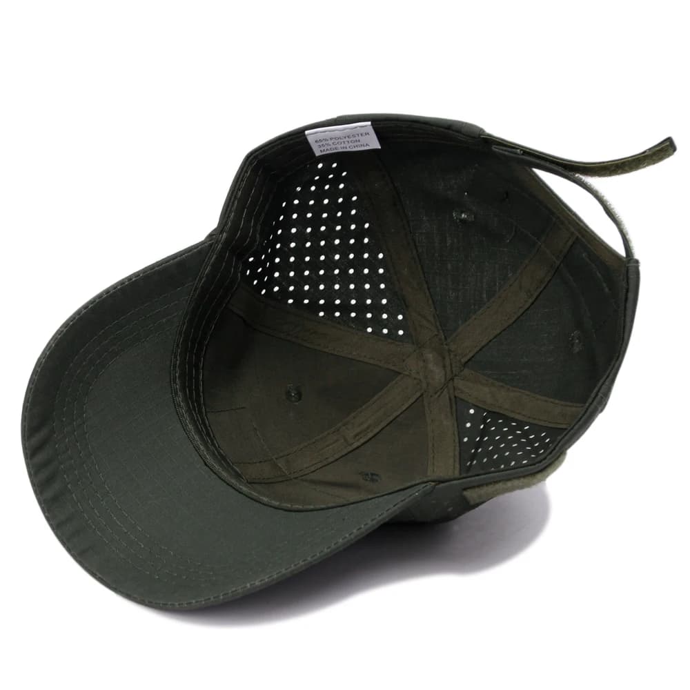 Casquette Baseball Camouflage Homme - Protection Solaire Respirante Pêche Randonnée Camping