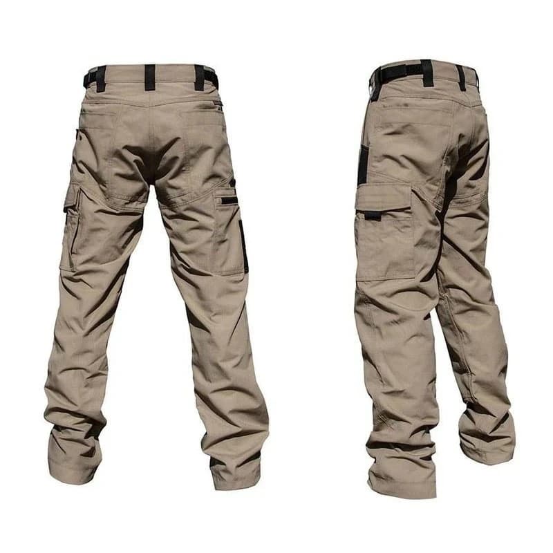 Pantalon travail résistant homme pour pêche - Multi-poches et coupe droite confortable