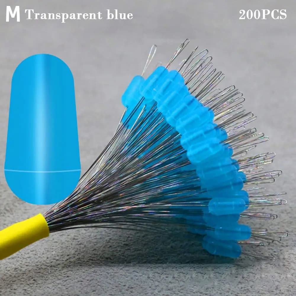 100 pièces stop float colorés en caoutchouc souple - accessoire pêche stoppers ovales pour ligne