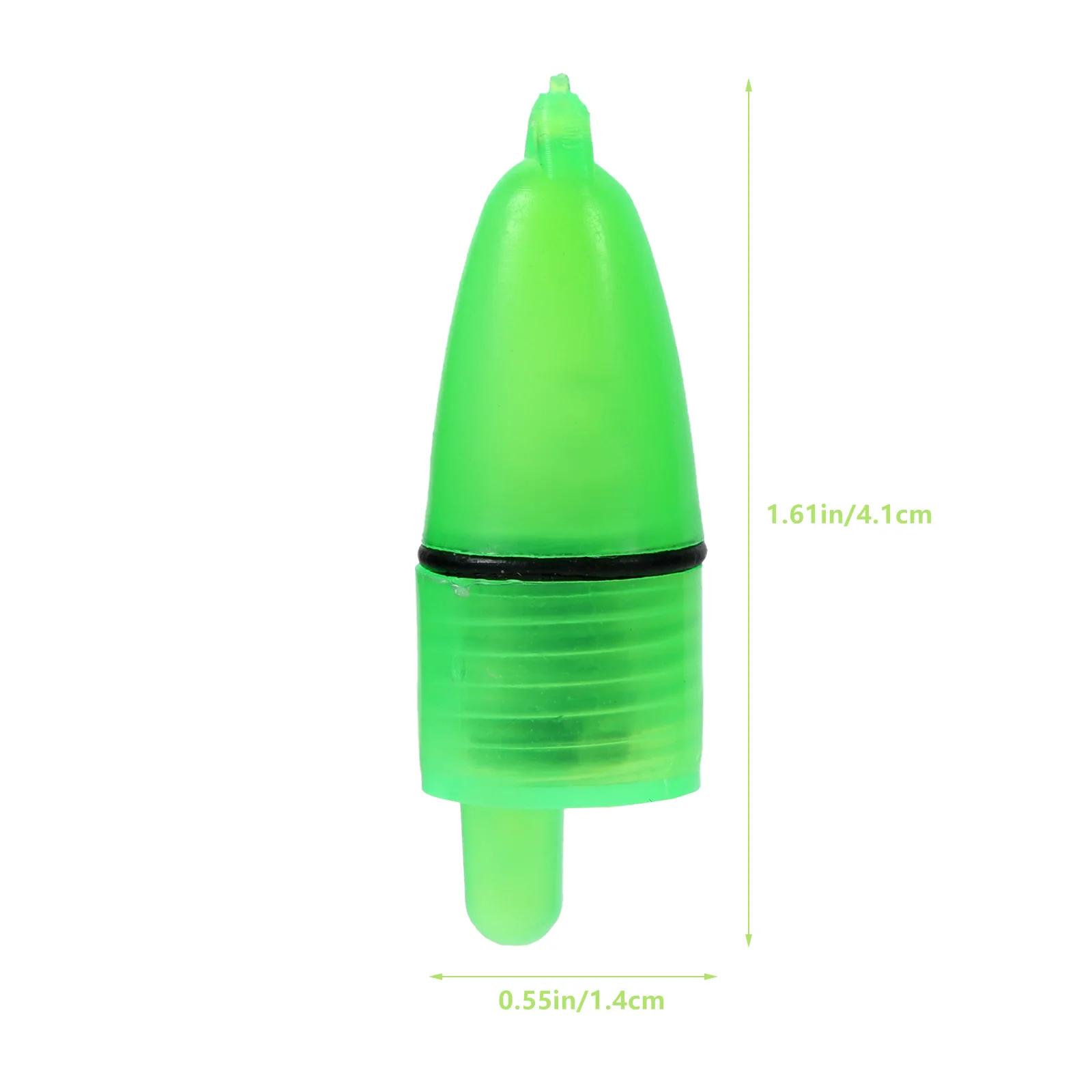 Alarmes Lumineuses Vertes pour Pêche Nocturne Cloches Alarms à Poisson Durables Occasions Spéciales