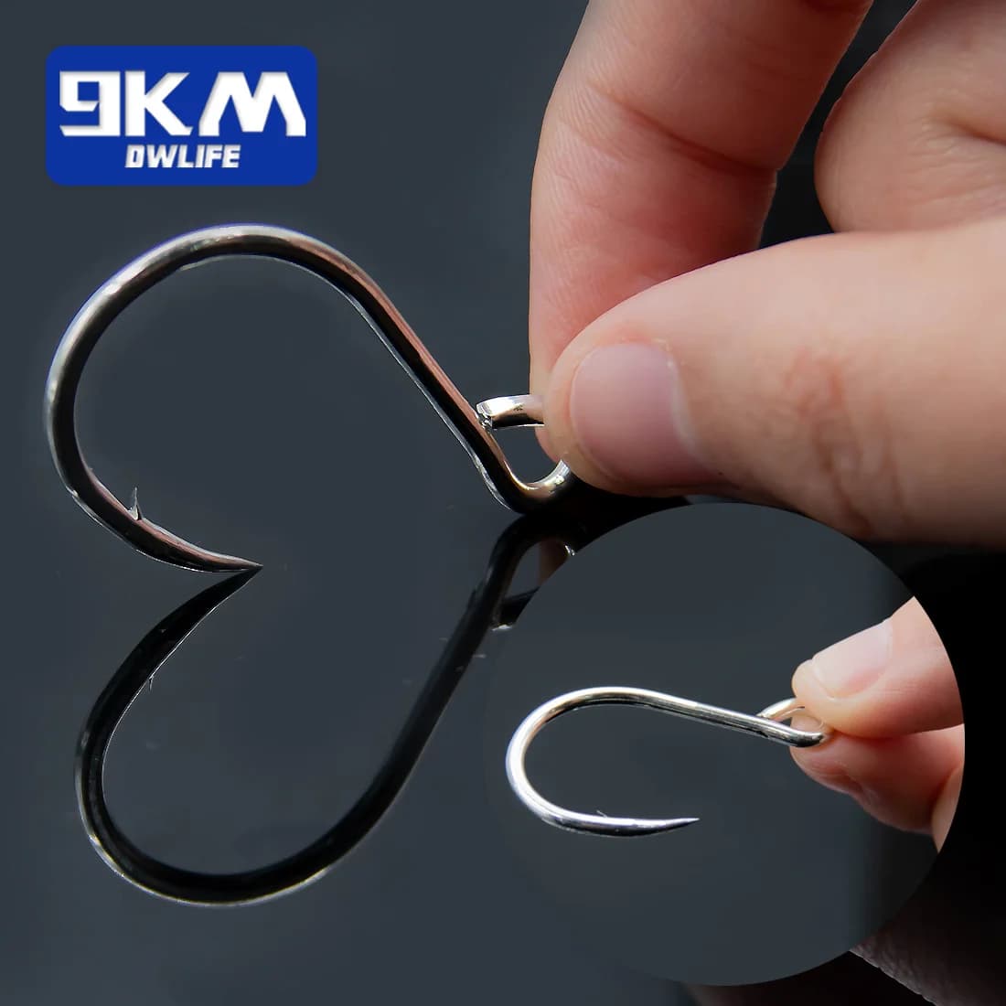 Hameçons de pêche jigging 25 pièces acier carbone pour leurres vers et carpe eau salée