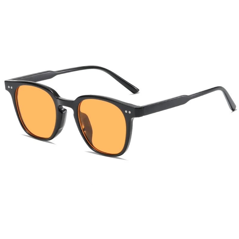 Lunettes de soleil vintage carrées luxe pour pêche - Hommes et femmes élégants