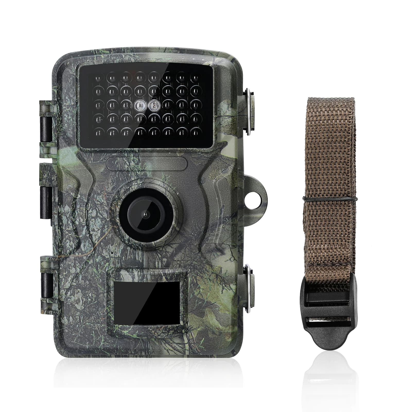 Caméra trail étanche IP66 2.0 pouces 1080P 16MP pour surveillance ferme observation champ pêche