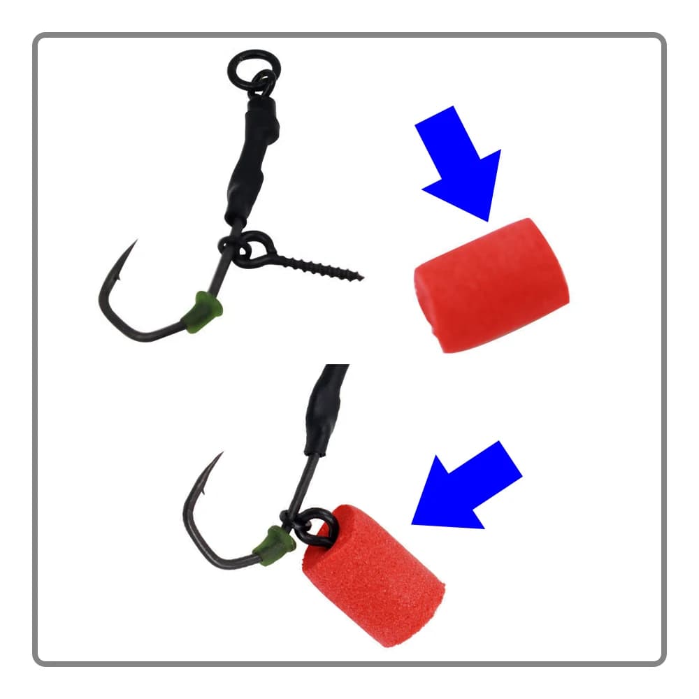 Accessoire flottabilité mousse bouchon pêche carpe européenne - équipement pêche accessoires flotteurs