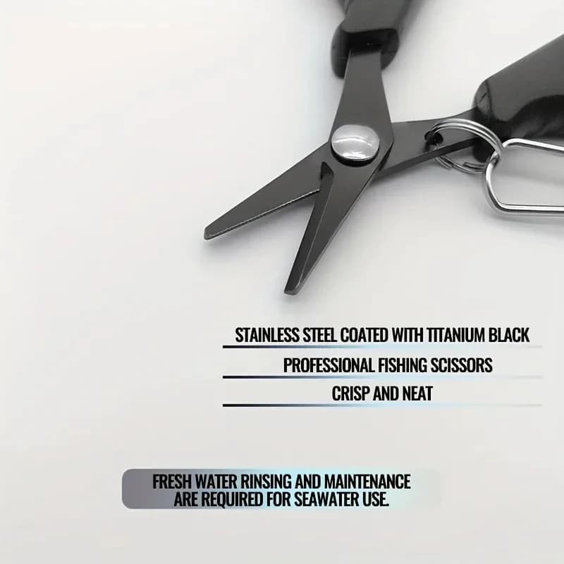 Stainless Steel Fishing Scissor Plier Cut PE Braid Line Cutter Plies Carp Fishin
