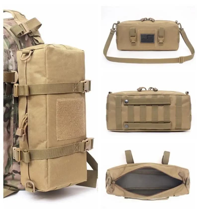Sac à dos tactique pêche chasse avec système MOLLE - sac polyvalent randonnée camping sport
