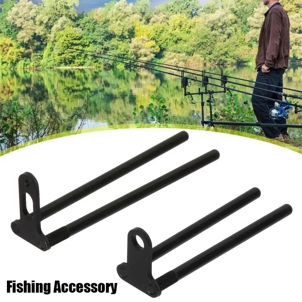 Barres anti-tangles en alliage aluminium pour pêche carpe - Supports anti-vent accessoires pêche