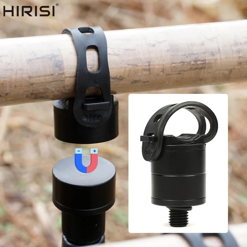 Support de canne magnétique à libération rapide Hirisi - Porte-canne sécurisé pour pêche de la carpe