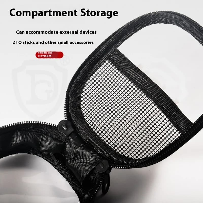 Sac de rangement Apo transparent maille pour flotteurs et petits accessoires de pêche - Kit pratique