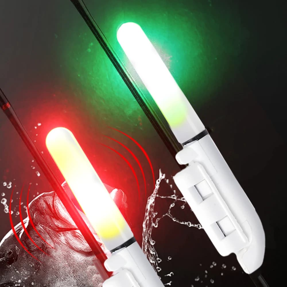 Lampe LED amovible pour canne à pêche CR425, flotteur lumineux étanche pour pêche de nuit et rockfishing