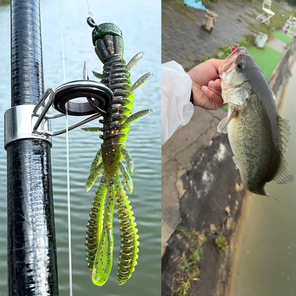 Hameçons Ned Rig 2.8g à 7g tête champignon pour leurres souples pêche finesse 5-20 pièces