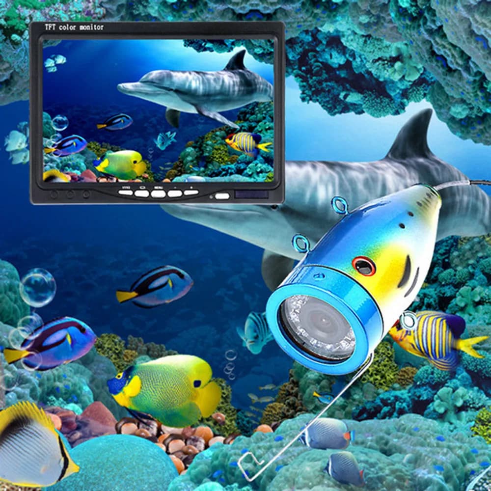 Écran moniteur 7 pouces pour caméra de pêche et endoscope industriel affichage haute définition