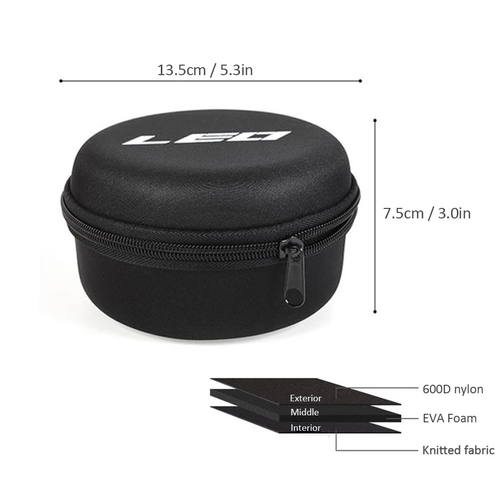 Étui de protection EVA pour moulinets de pêche - housse pour moulinets spinning, raft et fly