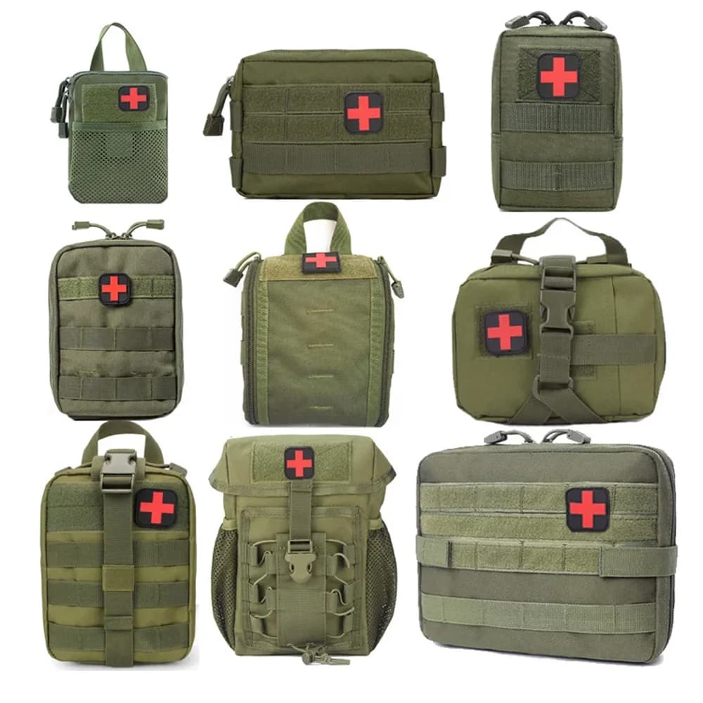 Sac banane IFAK EDC pour pêche et camping - Kit de premiers secours tactique