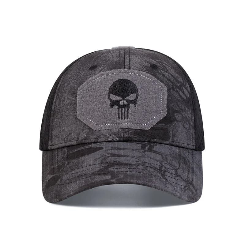 Casquette baseball camouflage mesh respirante ajustable pêche chasse été snapback