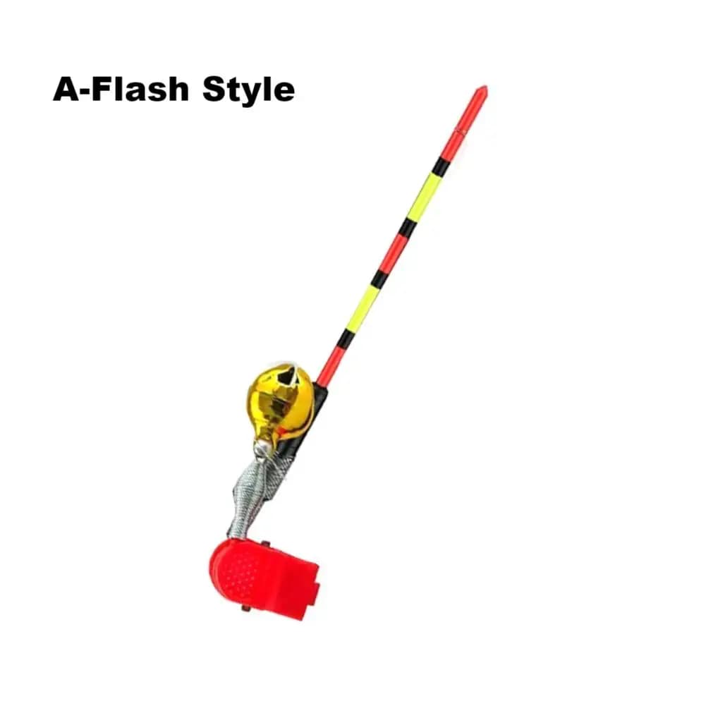 Flotteur alarme LED indicateur de touche lumineux pour pêche nocturne grande flottabilité avec batterie