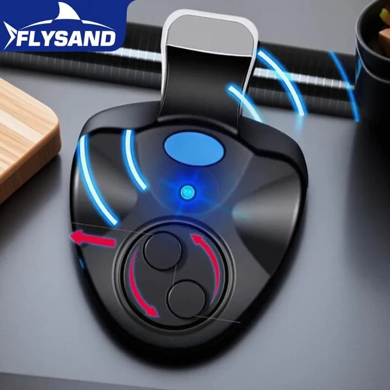 Alarme électronique sensible avec clip caoutchouc - Indicateur LED et buzzer pour détection de touches
