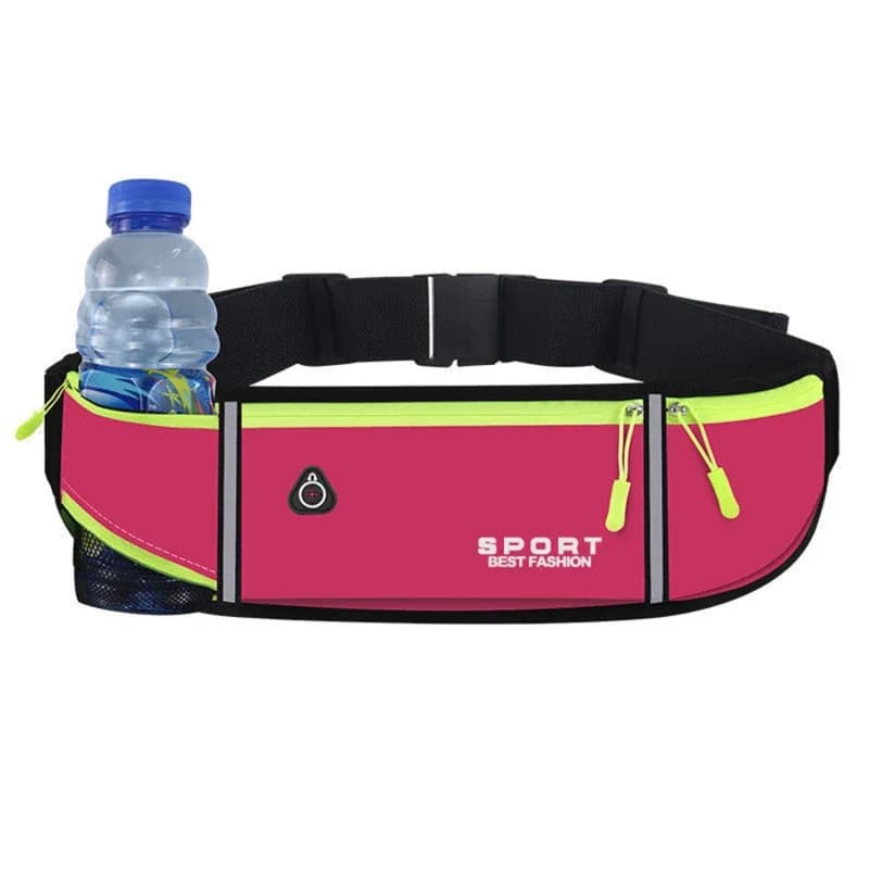 Ceinture porte-téléphone running étanche réfléchissante pour sport - Sac banane confortable homme femme