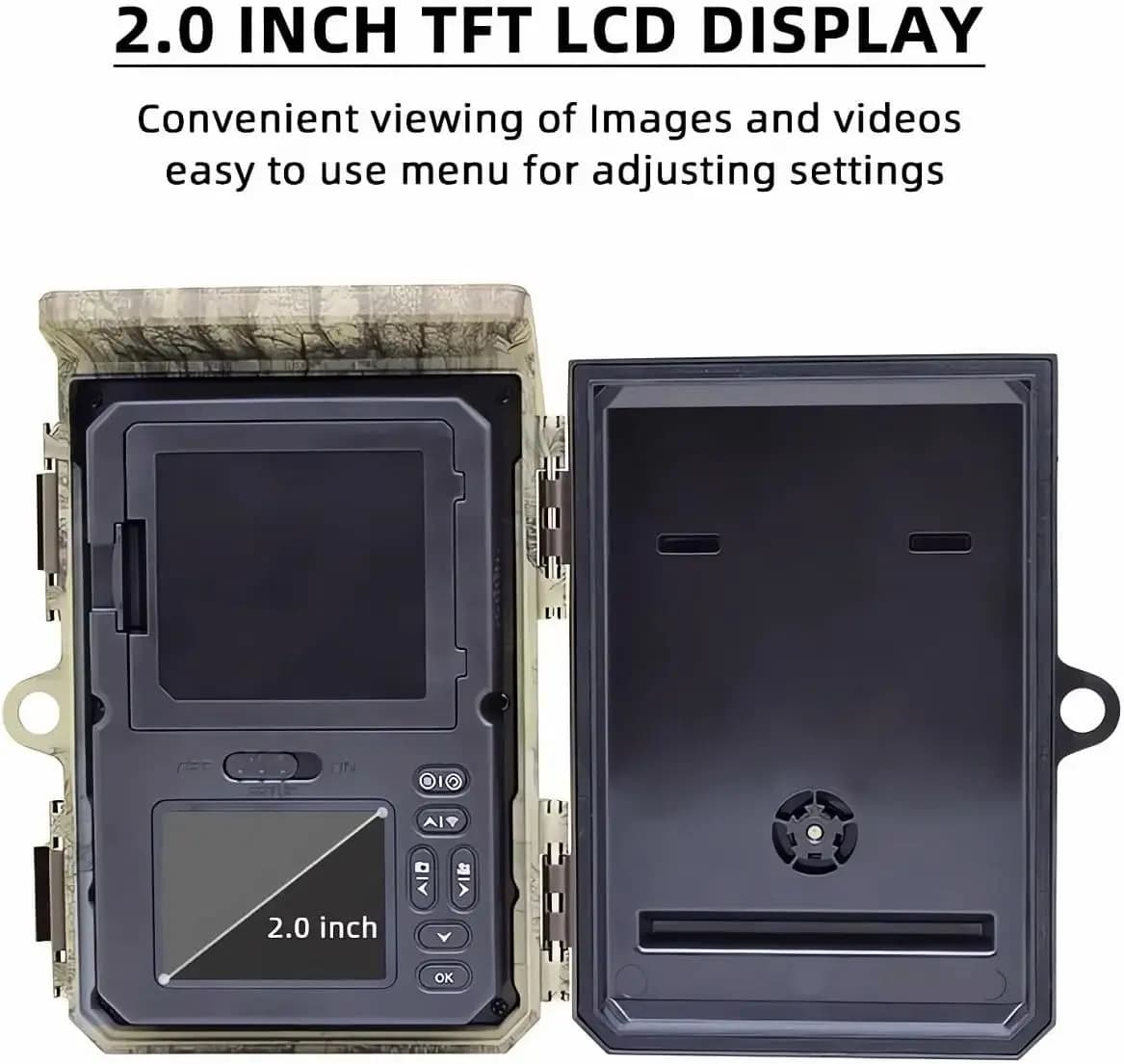 Caméra de chasse solaire 4G 2K 30MP - Détection 120° et enregistrement wildlife avec vision nocturne