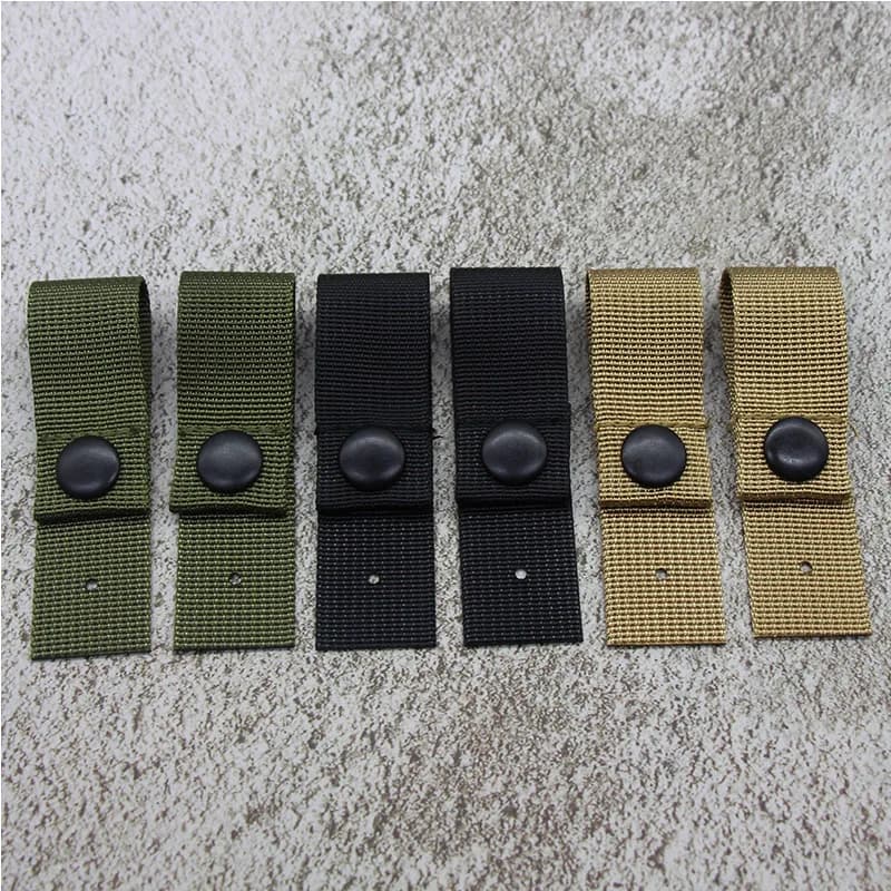 Sangles fixation lunettes tactiques MICH/ACH - Attache casque pêche protection yeux airsoft