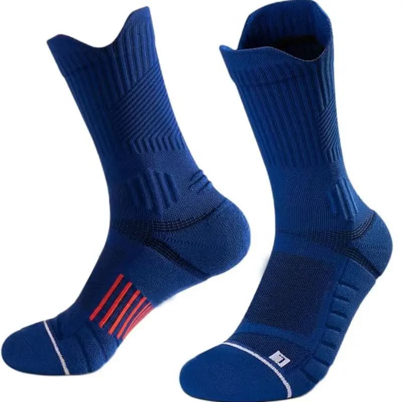 Chaussettes sport professionnelles haute élasticité - Semelle renforcée stabilité pour pêche technique