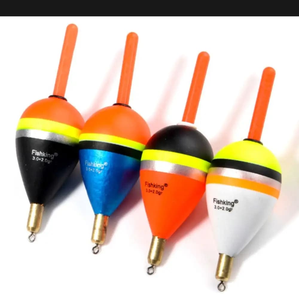Flotteurs de pêche plastique 2.0g à 5.0g avec tube coulissant - Sensibilité et polyvalence