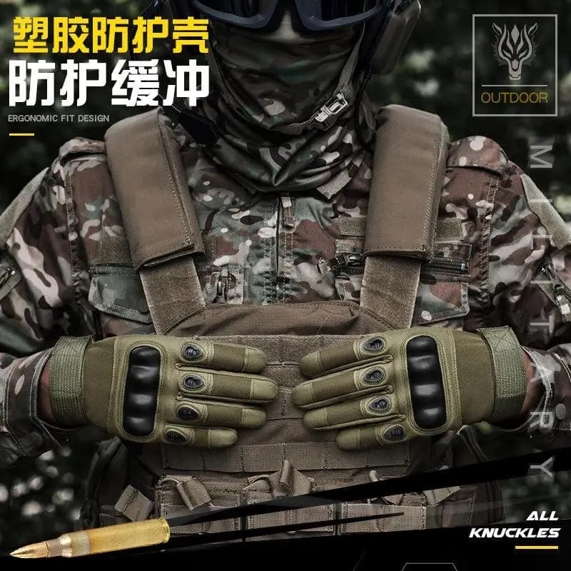 Gants tactiques homme Z907 pour pêche outdoor, vélo et escalade - Noir professionnel