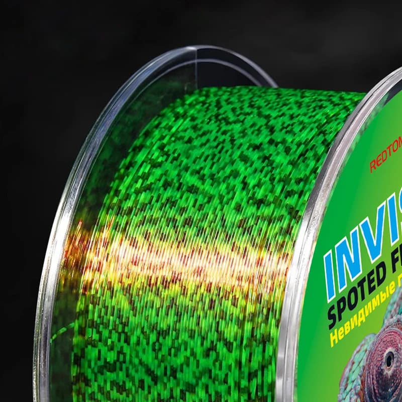 Ligne fluorocarbone invisible 220M pour carpe tachetée avec excellente résistance et discrétion sous-marine