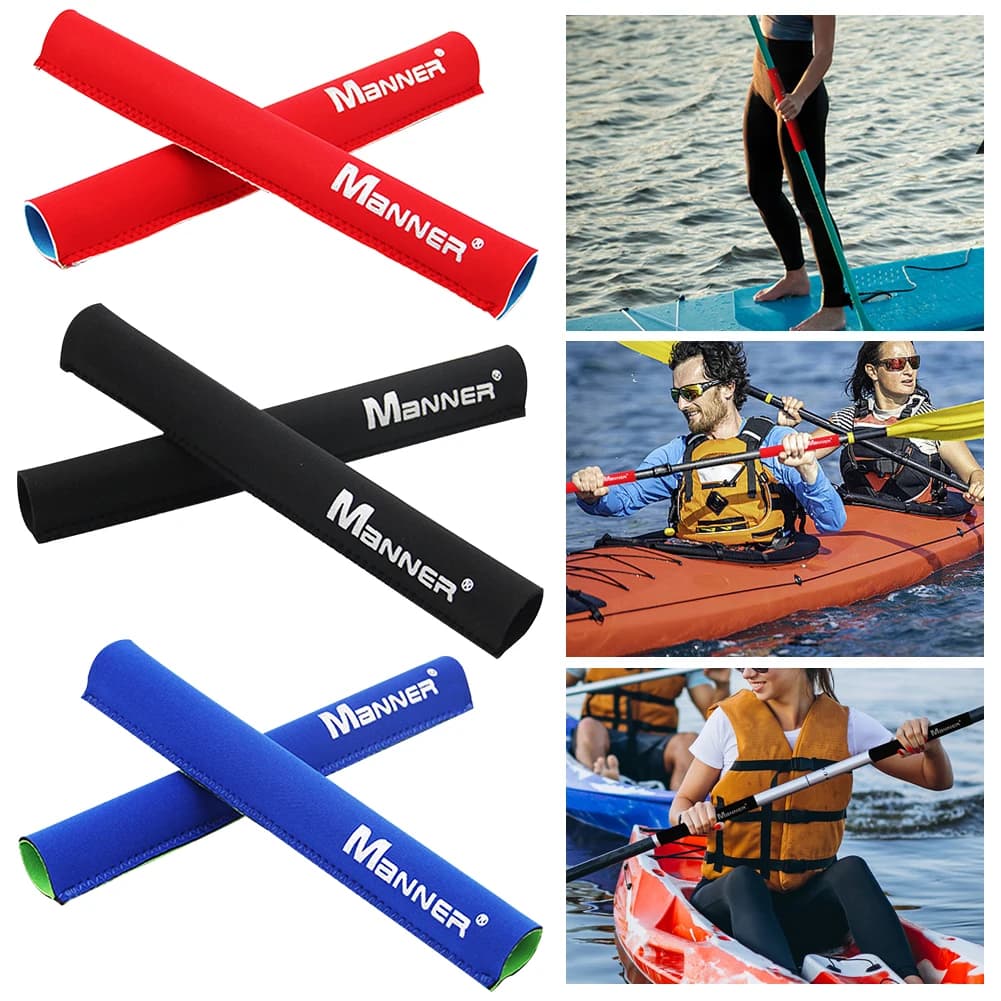 Poignées pagaie canoë antidérapantes - Manchons kayak prévention ampoules, accessoire confort pêche