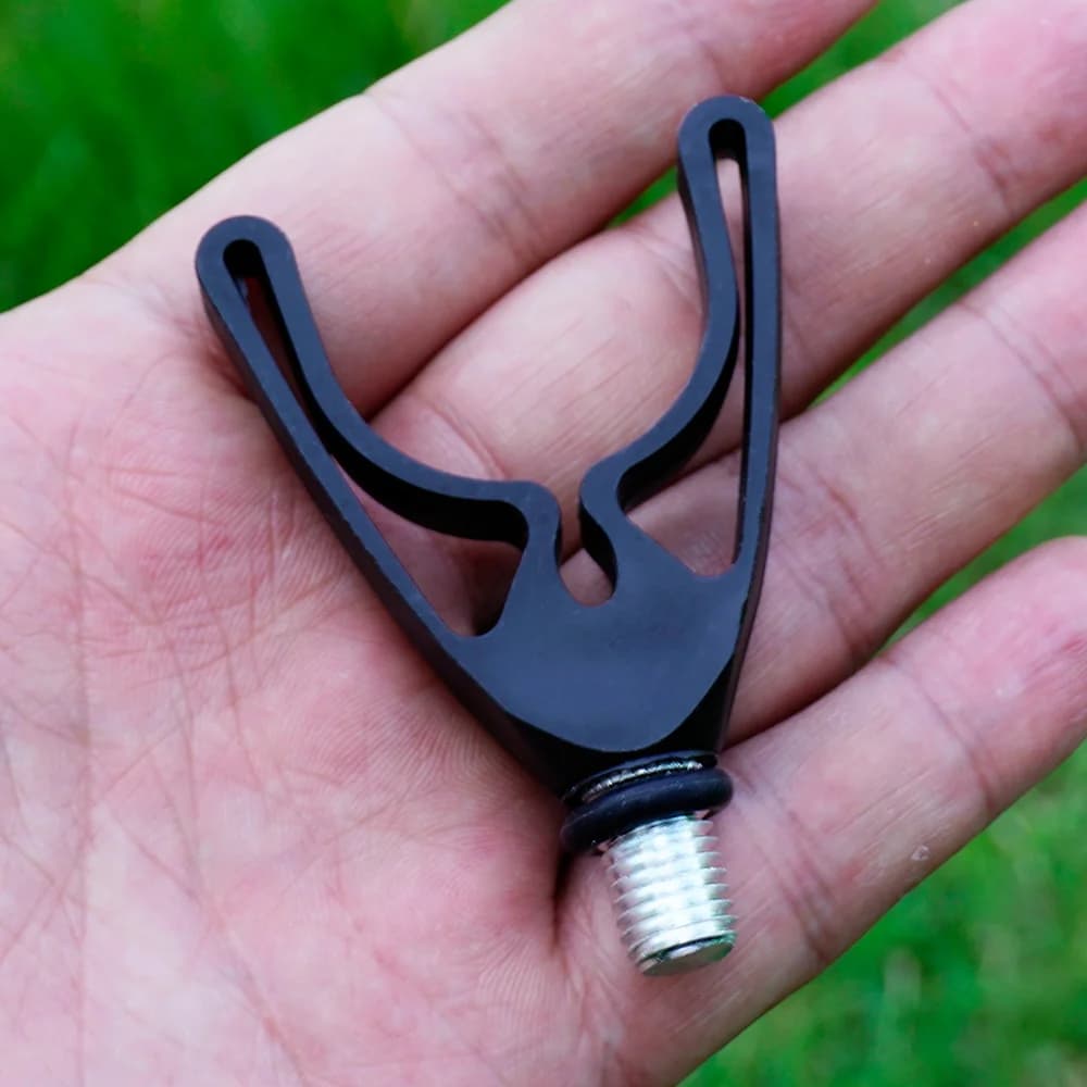 Support de canne Hirisi avec poignée caoutchouc pour alarmes de pêche et barres buzz - Accessoire AC170