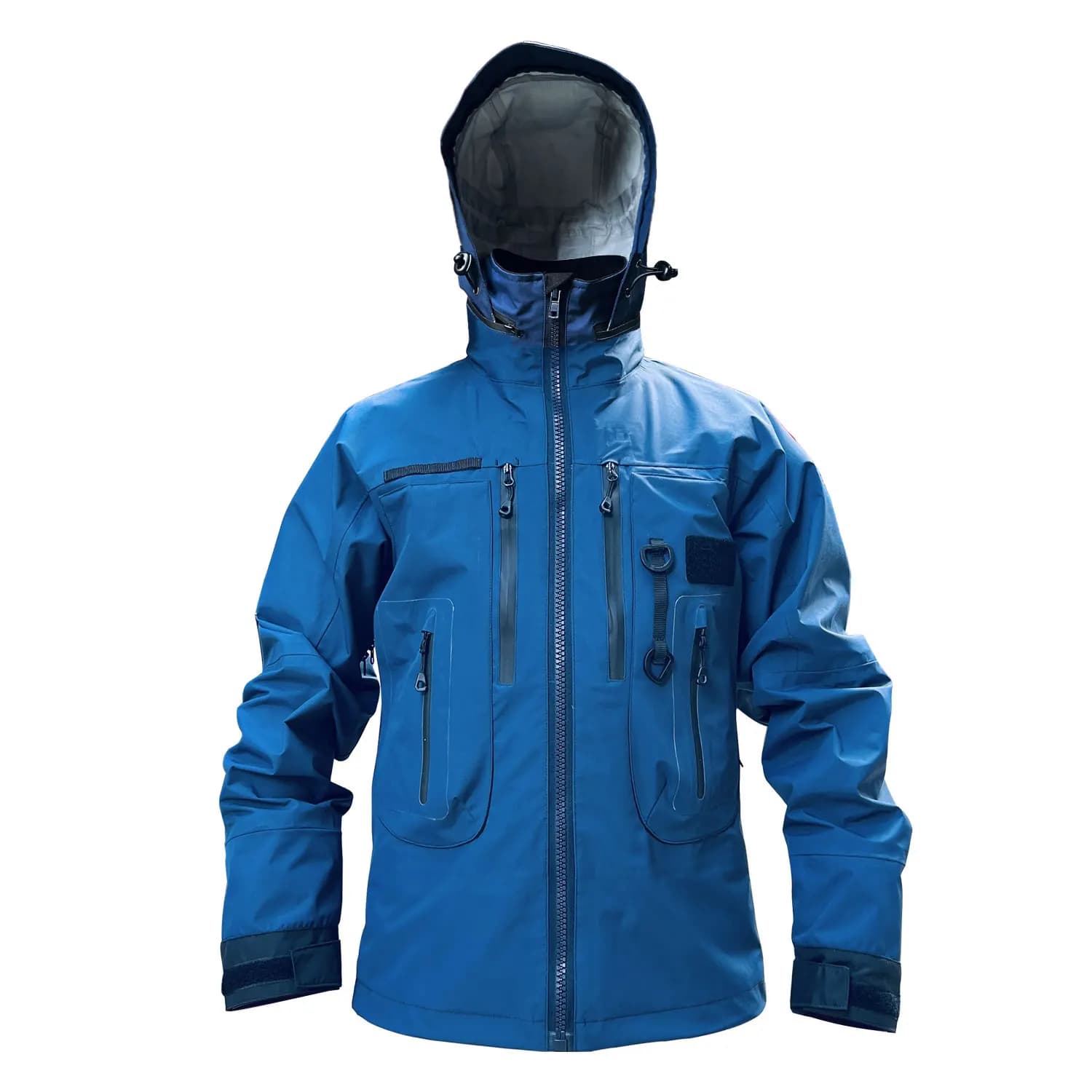 Veste de pêche imperméable respirante 3L avec capuche pour pêche à la mouche et activités nautiques