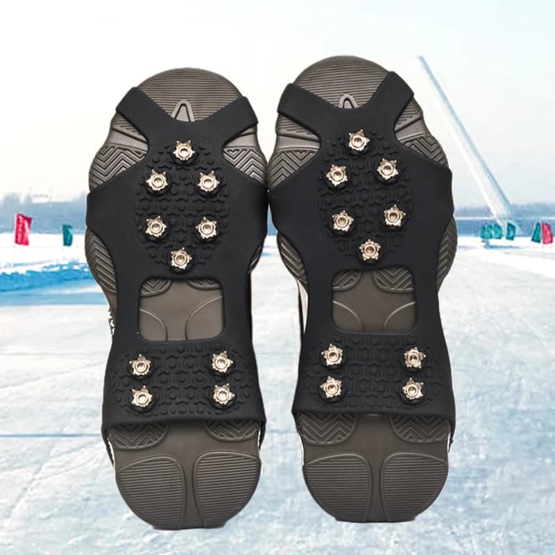 Crampons amovibles semelle bottes pêche récif rocheux antidérapants acier inoxydable 304 couvre-chaussures