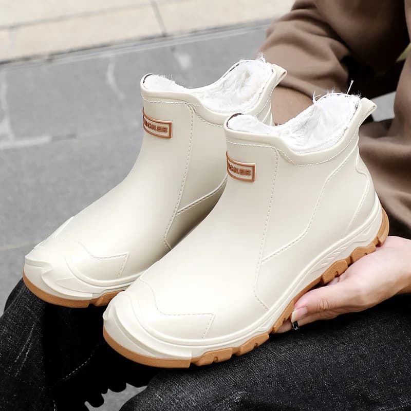 Bottes de pêche courtes imperméables anti-dérapantes pour homme - Style coréen tendance