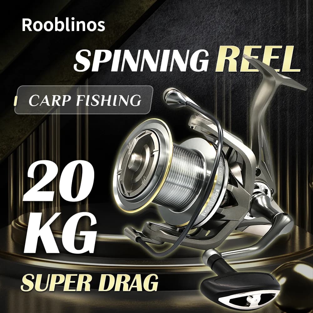 Moulinet spinning NGK série 8000-14000 frein 25KG avec roulements acier inox pour eau douce et mer