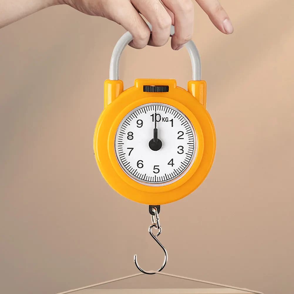 Balance digitale cuisine et pêche 10KG avec crochet - Pèse-aliments électronique portable pour extérieur