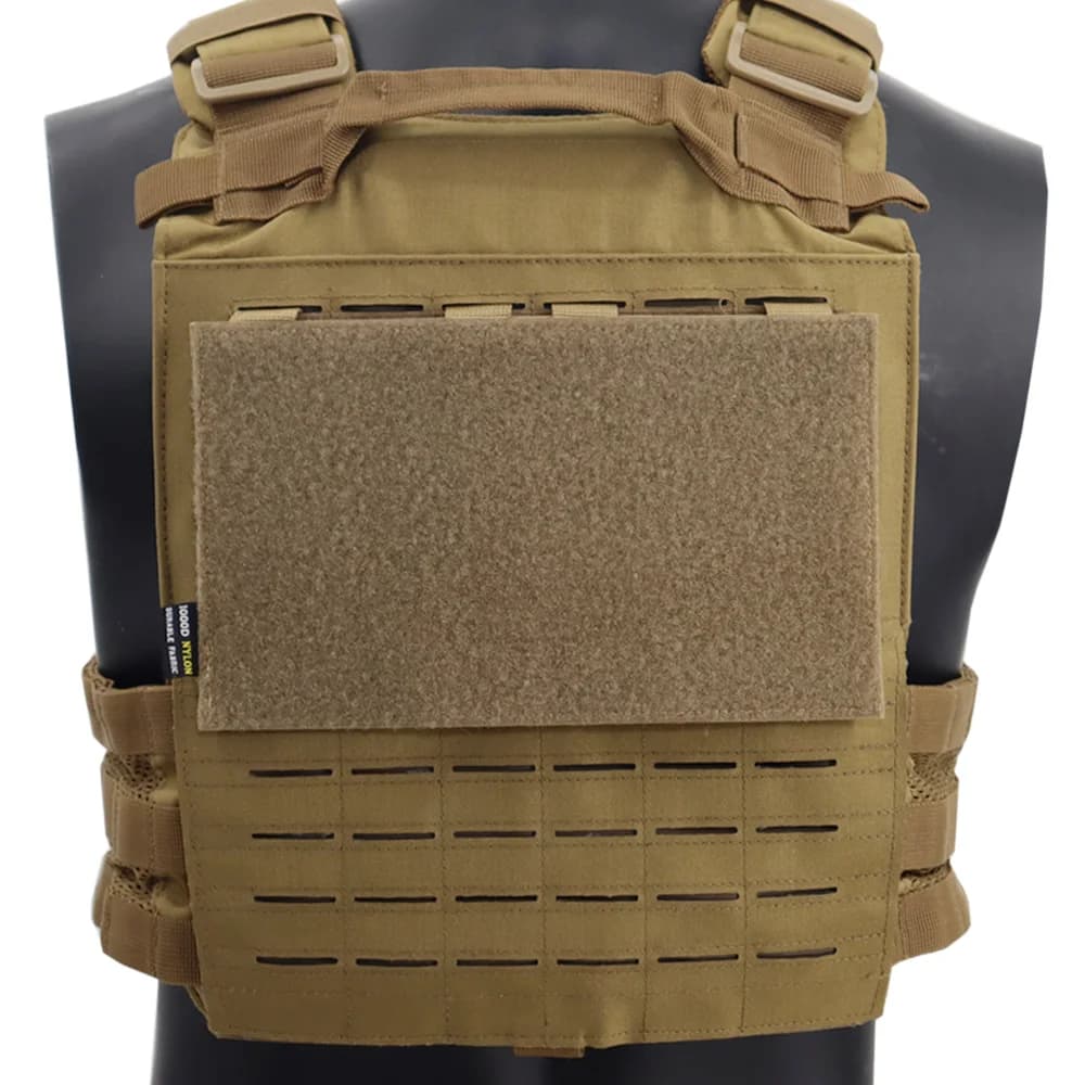 Panneau adaptateur MOLLE 1000D pour patchs pêche - Conversion Hook&Loop pour équipement tactique