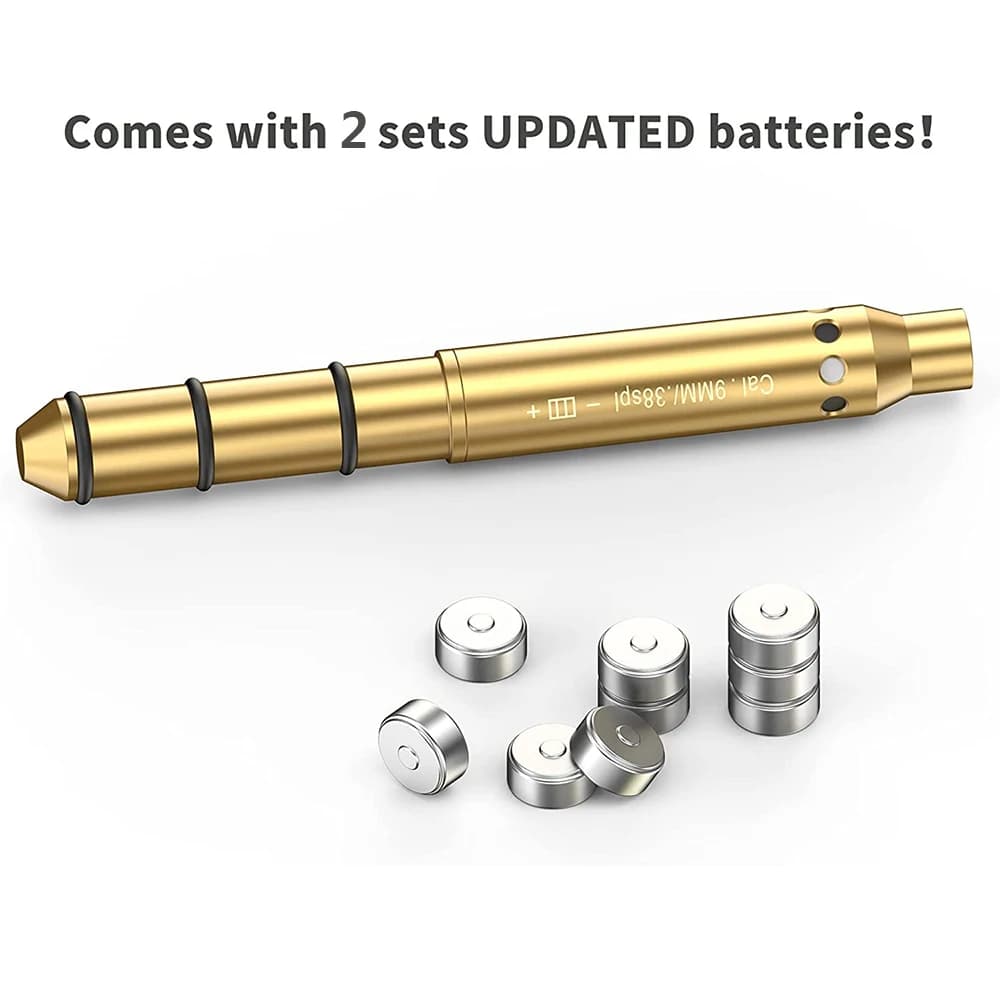 Viseur laser tactique pour calibres de pêche .177 à .38 - Alignement précis pour fusils et pistolets