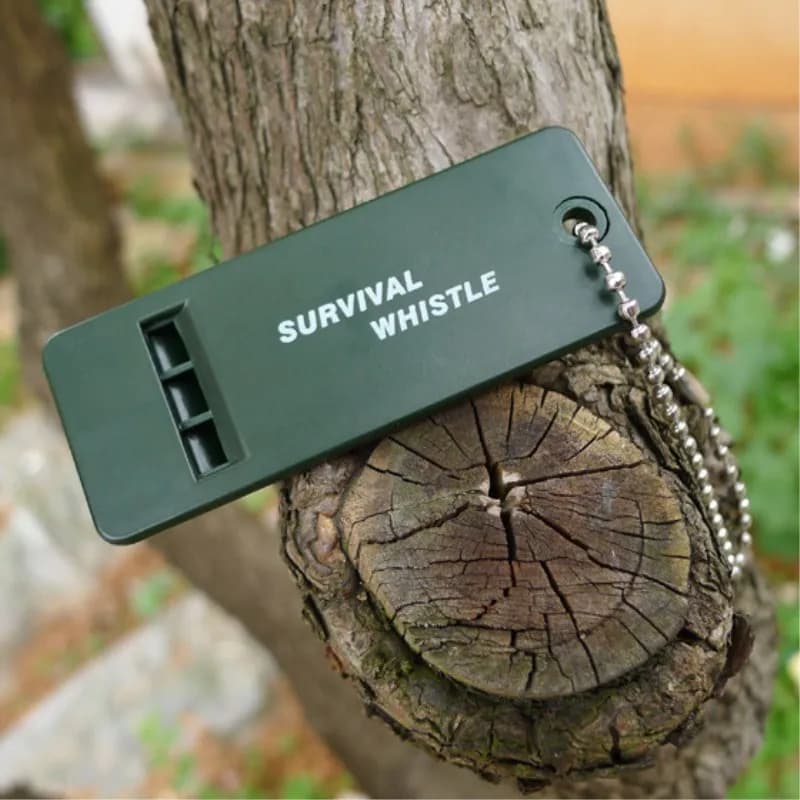 Sifflet survie premiers secours pêche signal rescue camping randonnée sport audio multiple