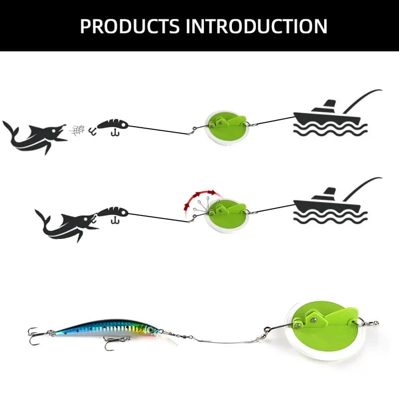Diver directionnel FishingFans 10.7cm réglable - Plongeur mer pour pêche au trolling disque ajustable