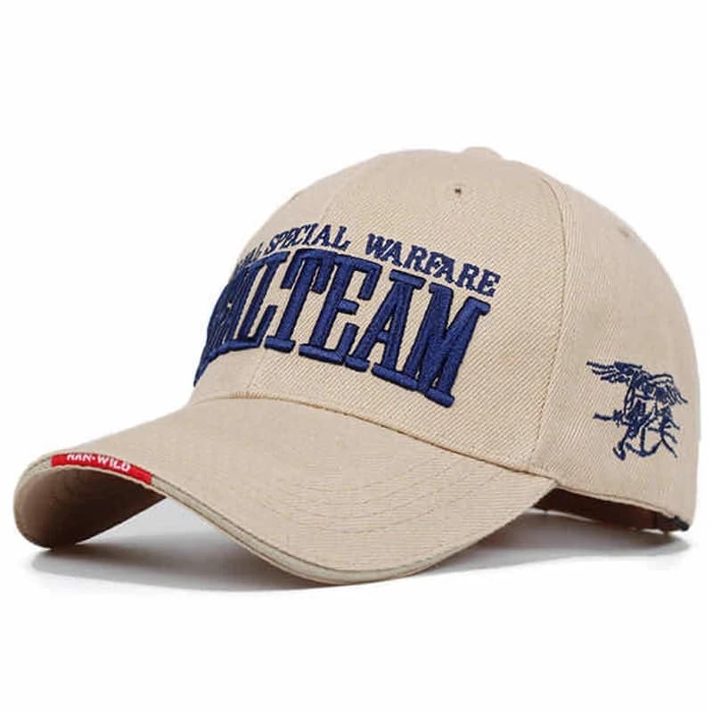 Casquette Baseball Navy Seals SEALTEAM brodée - Chapeau tactique pêche chasse extérieure pour hommes