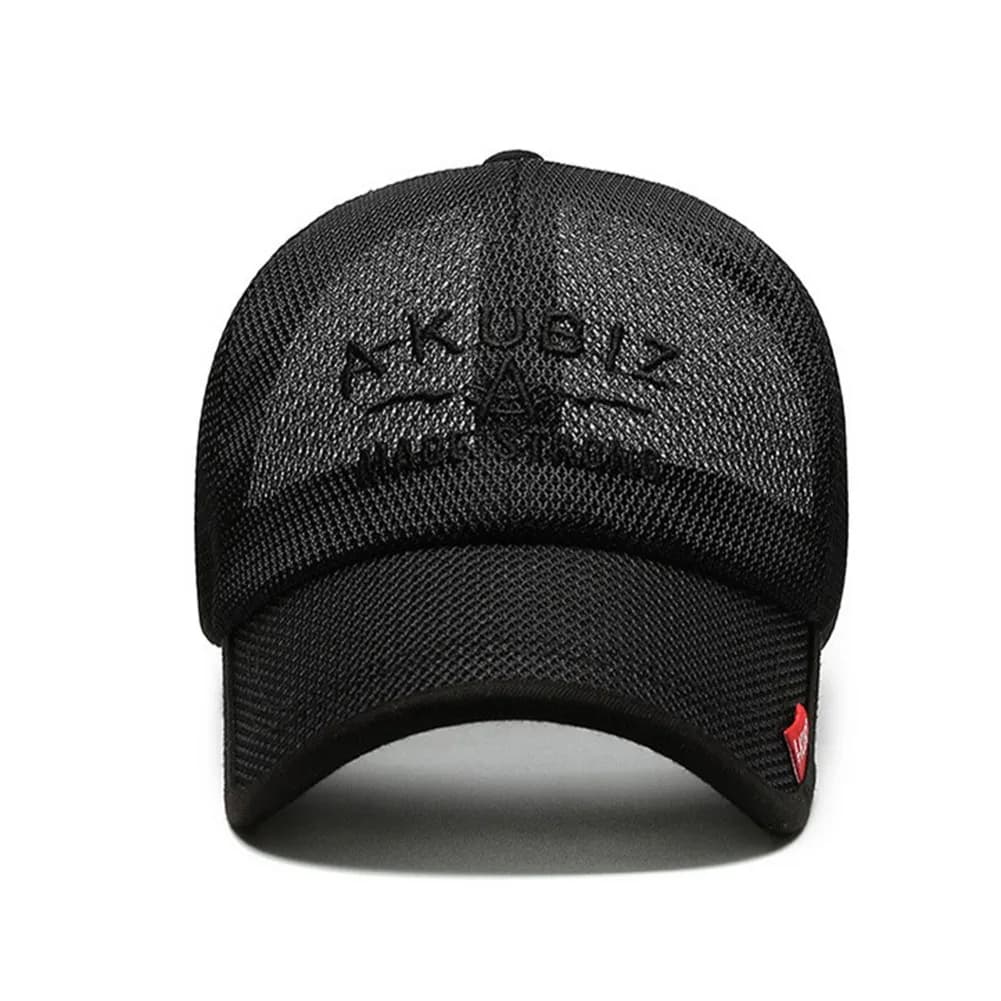 Casquette mesh protection UV pêche été - Chapeau camping randonnée respirant unisexe