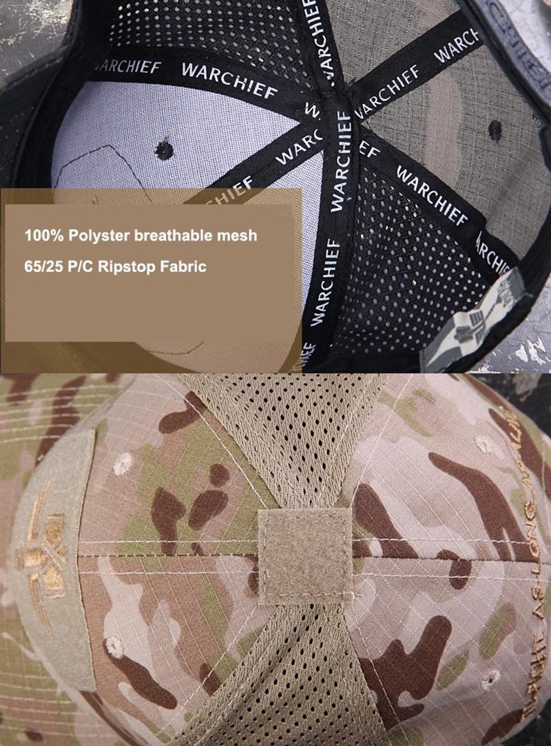 Casquette camouflage Multicam réglable pêche chasse airsoft randonnée capricorne MC